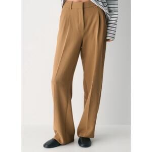 Aritzia Wilfred The Effortless High-Waisted Wide Leg Trouser Pant Women's Size 8